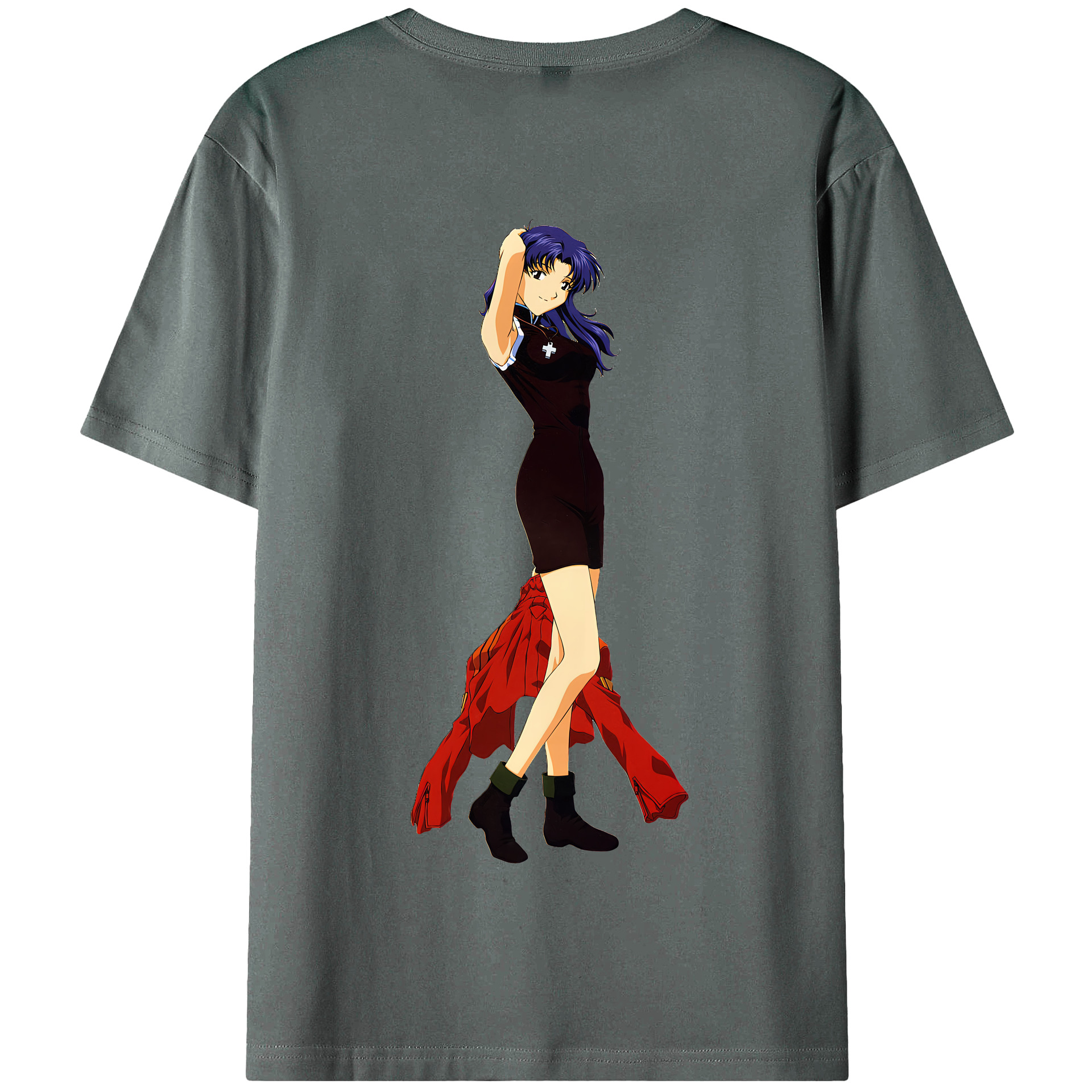 （画像用） EVA 新世紀エヴァンゲリオン 綿100％半袖Tシャツ（背面プリント）